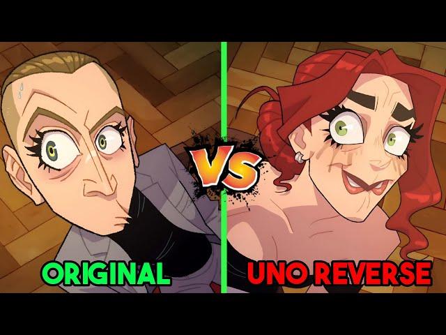 Red Flags Original Vs Uno Reverse | Side By Side Comparison