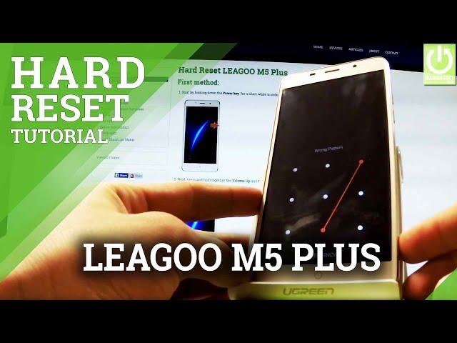 Hard Reset LEAGOO M5 Plus - Bypass Screen Lock by Recovery Mode