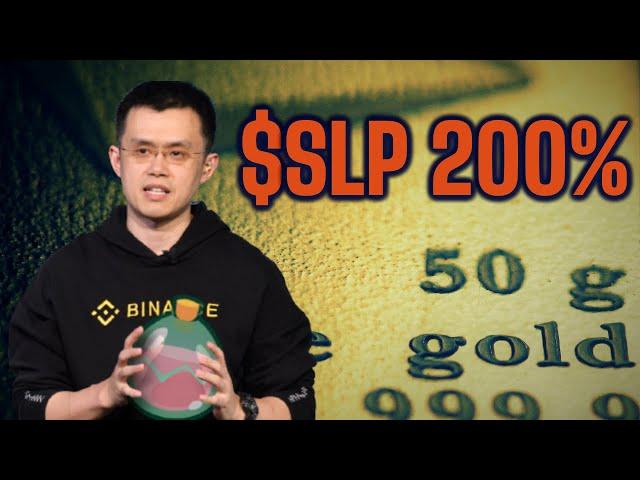 SLP IS A TOKEN YOU NEED TO WATCH OUT 200% in 2 WEEKS THIS WILL GO 5x BUT YOU NEED TO KNOW THE RISKS