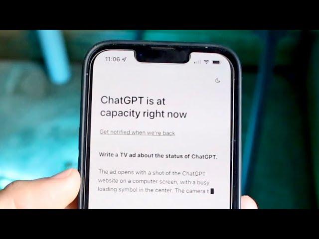 How To FIX ChatGPT Not Working! (At Capacity Error)