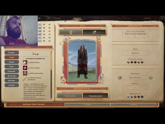 Очки Характеристик и умения Пасфайндер Кингмейкер (бета) Pathfinder Kingmaker Attributes and skills