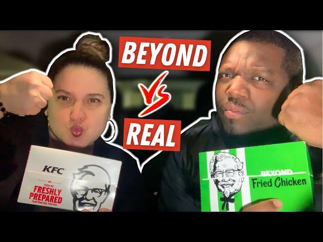 KFC Beyond Meat vs. Original Recipe [Taste Test + Food Review]