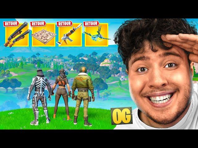 Fortnite OG fait son Retour ! (Chapitre 1 Saison 1)