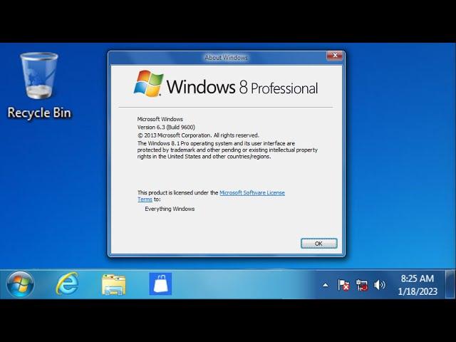 Windows 8 Professional?