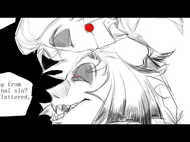 lucifer and Alastor spend sinsmas together!! - hazbin hotel comic dub