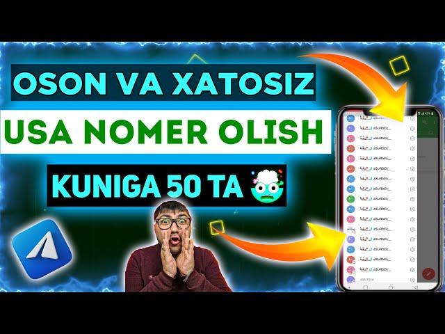 USA NOMER OLISH // CHEKSIZ XATOSIZ USA NOMER OLISH // YANGI YÒLI