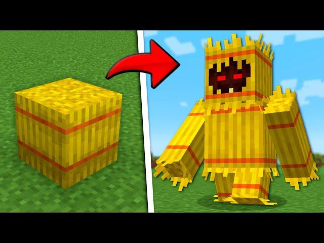 I Remade Every Item into Mobs in Minecraft