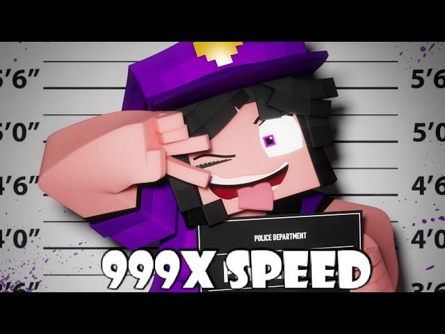 [999X SPEED] “Purple Girl” (I'm Psycho) Minecraft Animation Music Video