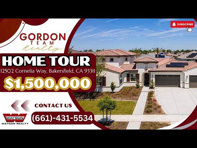 12502 Corneila Way | Luxurious Belcourt Home with Pool and Spa | Bakersfield Real Estate