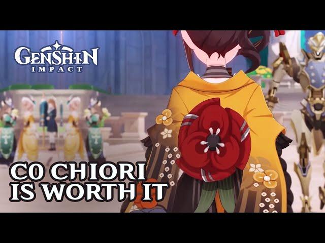 My Chiori experience - aesthetics and expectations. Genshin Character Review!