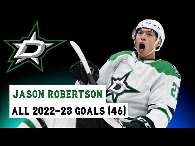 Jason Robertson (#21) All 46 Goals of the 2022-23 NHL Season