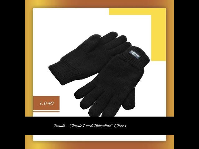 Result - Classic Lined Thinsulate™ Gloves