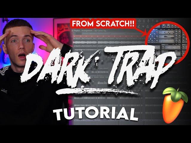 MAKING A HARD DARK TRAP BEAT FROM SCRATCH IN FL STUDIO 20