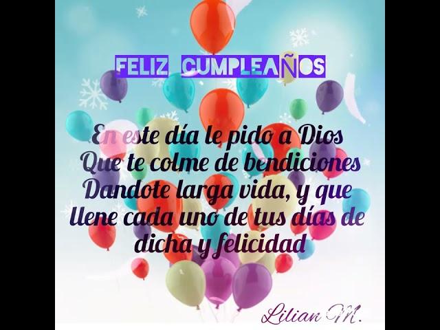 FELIZ CUMPLEAÑOS