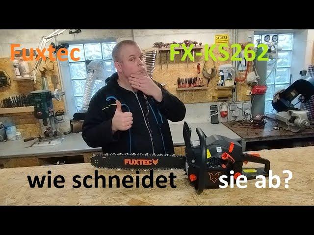 Echte 62cm³ und starke 3,9PS - Fuxtex FX-KS262 Black Edition alias "das Schwergewicht" im Test