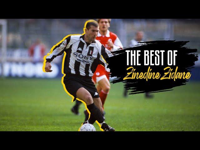 Zinedine Zidane at Juventus was a Midfield Master | Best Dribbling, Goals & Skills!