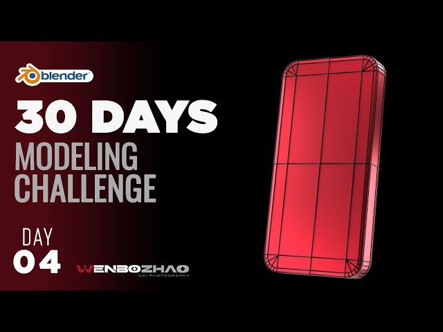 Day 04 | 30 days modeling challenge in Blender