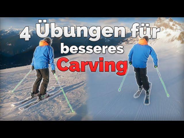 4 Übungen - Wie du dein Carving verbesserst! | Skifahren lernen