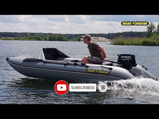 Глиссирующий скоростной  #катамаран для рыбалки | Planing high-speed catamaran for fishing BOATHOUSE