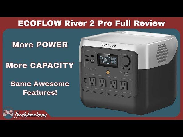 EcoFlow River 2 Pro Solar Power Station - Full Review and Test