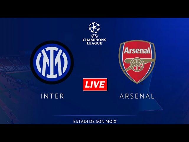 Inter Milan vs Arsenal | UEFA Champions League Match Live | UCL 2024