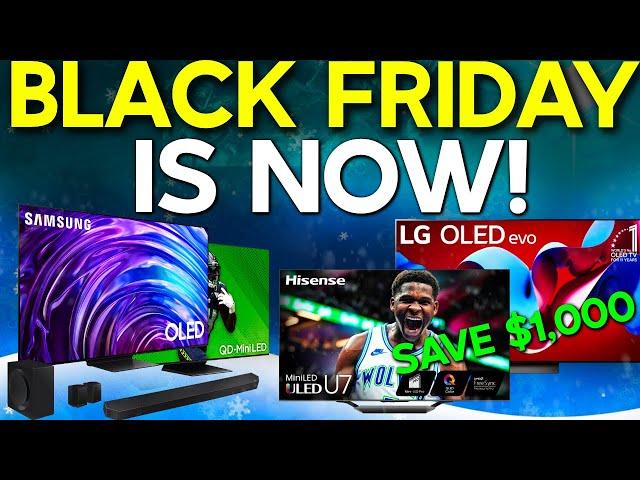 EARLY BLACK FRIDAY 2024 TV Deals | LG OLED, Samsung, Sony + 100" TV