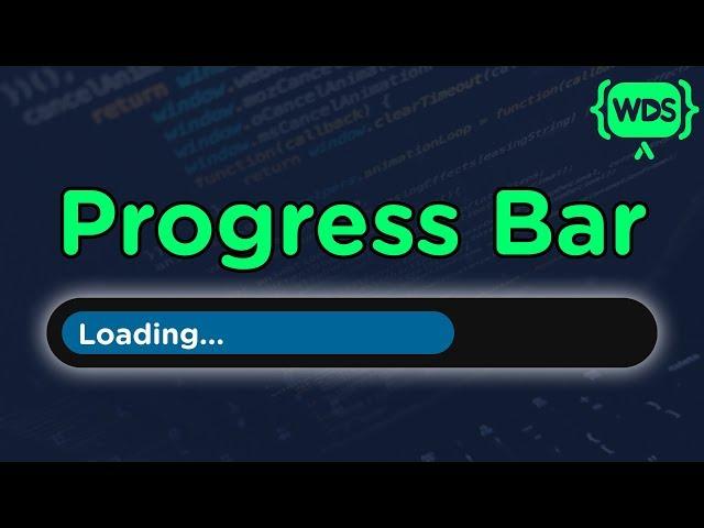 CSS Progress Bar Tutorial