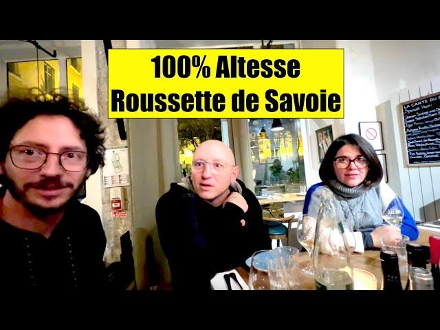 Dégustation vin - Altesse - Roussette de Savoie-Nicolas et Marielle Ferrand -Dégustation à l'aveugle