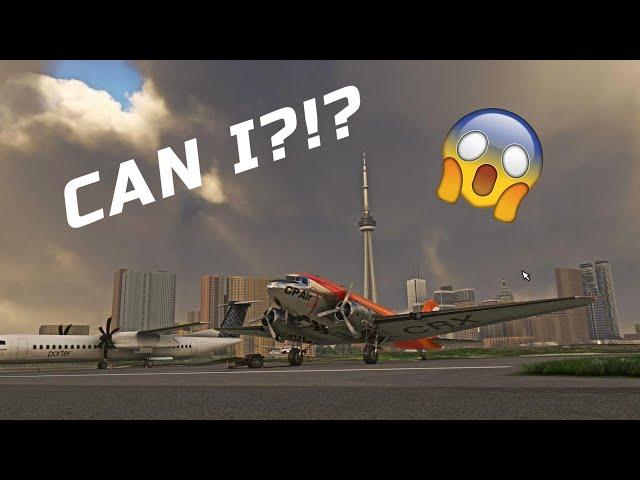 Can I Land a DC-3 on Toronto Island?! | MSFS [RTX 4070 ti]