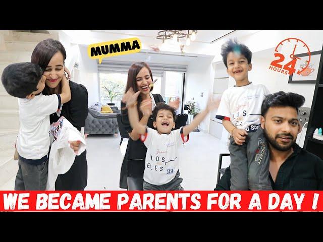 We became PARENTS for a DAY!  OMG 