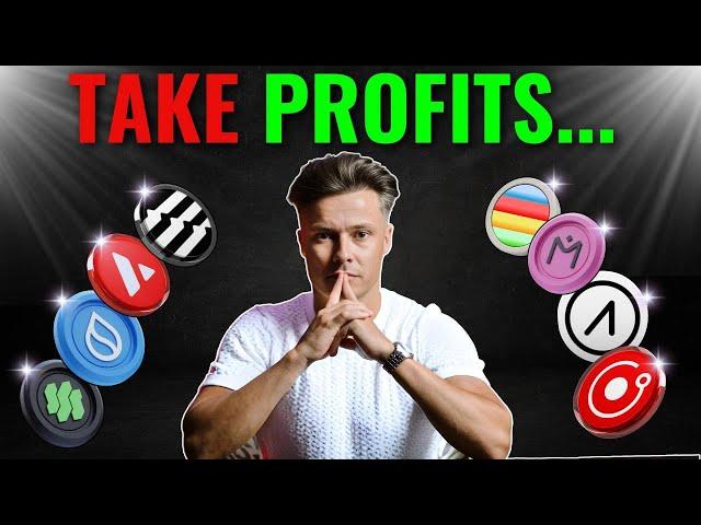 Crypto Take Profit Strategy - I Am Selling My Large Caps