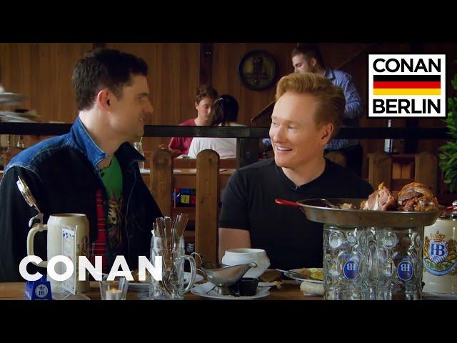 Conan's Lunchtime German Lesson With Flula Borg | CONAN on TBS