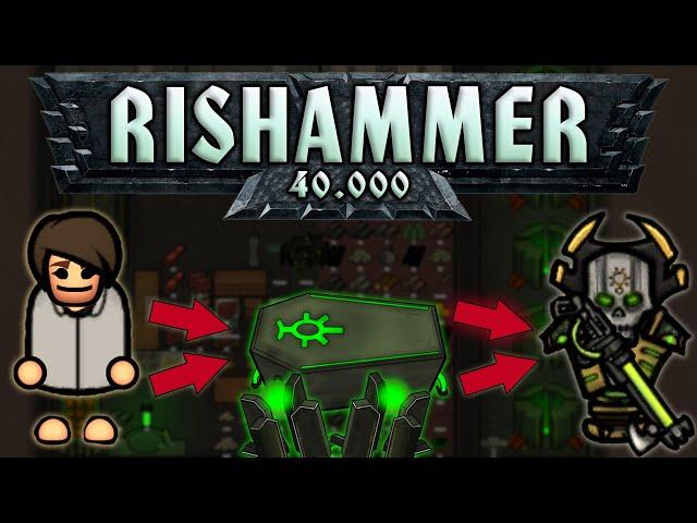 Как создать НЕКРОНА? Rimworld RISHAMMER 40k | S27-Ep5