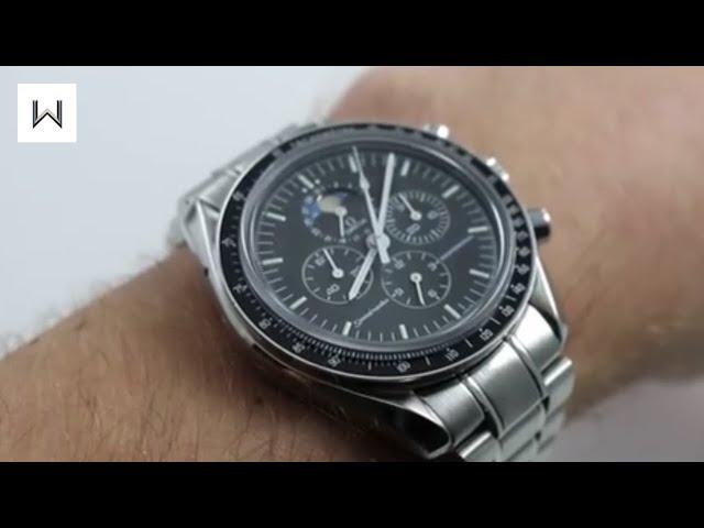 Omega Speedmaster Moonphase Professional 3576.50.00 Luxury Watch Review