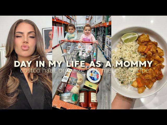 DAY IN MY LIFE AS A MOMMY Organize with me, Costco Haul, Cook with me, & More!!