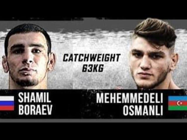 UAE WARRIORS 54 -  MEHEMMEDELI OSMANLI VS  SHAMIL BORAEV