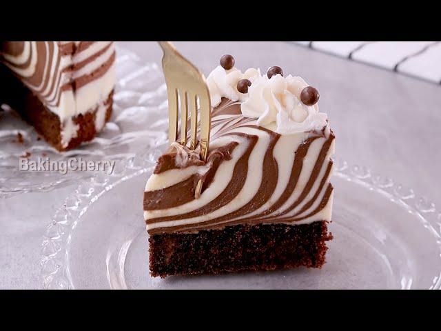 Zebra Cake: How to Make This Chocolate Cake with Creamy Filling