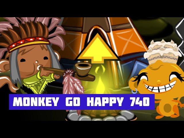 Monkey GO Happy: Stage 740 – Heat Wave in Alaska · Free Game · Walkthrough