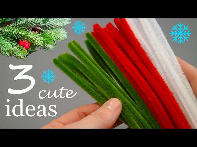 3 CUTE IDEAS for Christmas DIY