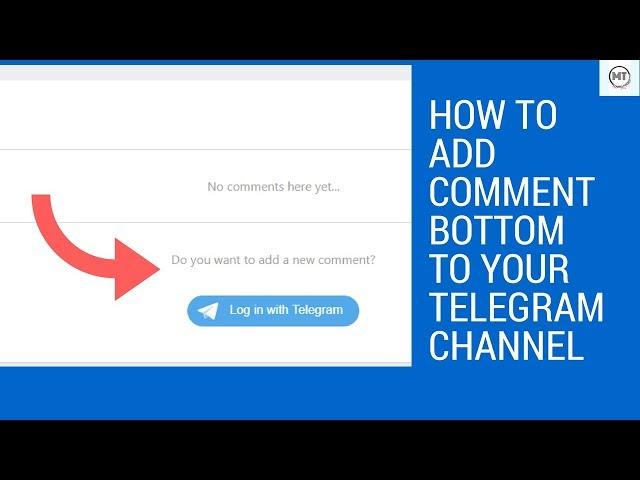 HOW TO ADD COMMENT BOTTOM TO YOUR TELEGRAM CHANNEL