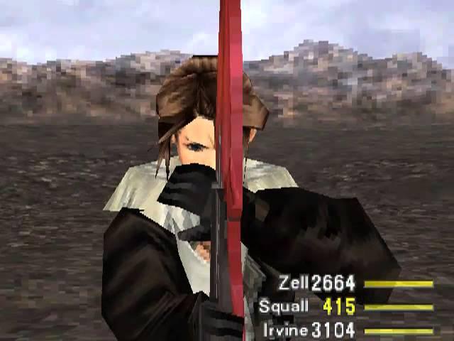 Final Fantasy 8 All Squalls Renzokuken