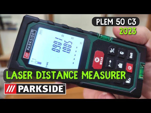 PARKSIDE Laser Distance Measurer PLEM 50 C3 | 2023 model