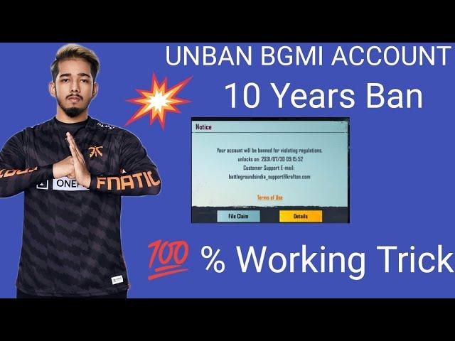 How to unban BGMI Account Easily | With Proof