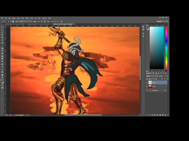 Darkangel Knight Timelapse