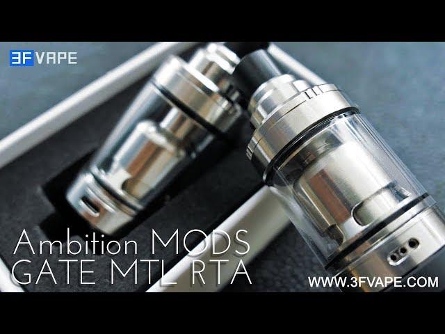 Ambition Mods GATE MTL RTA 2ml