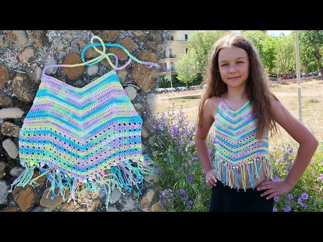  Top "Artek" crochet