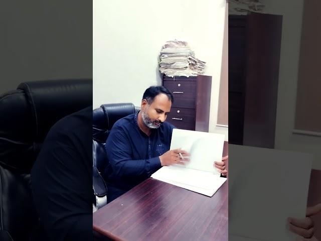 Office work...