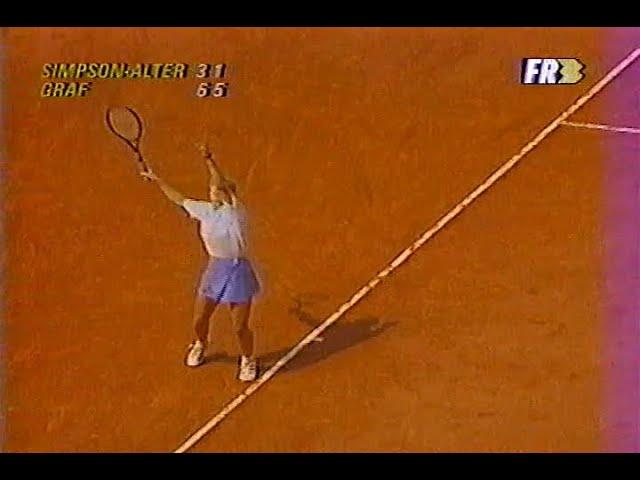 Steffi Graf vs. Rene Simpson-Alter Roland Garros 1992 R1