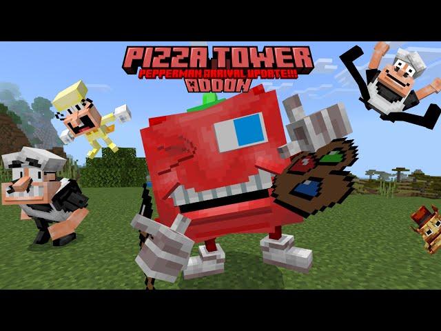 Pizza Tower 3D Add-on: Pepperman Update Trailer (PE/Bedrock)