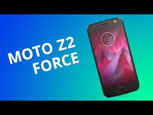 Moto Z2 Force e sua tela indestrutível [Análise / Review]